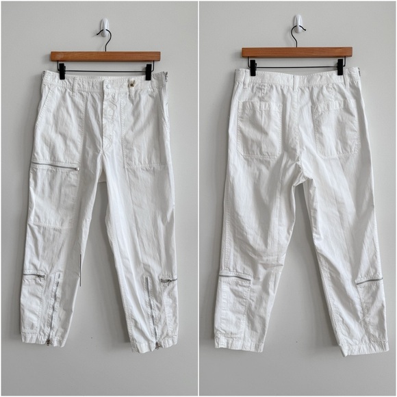 HELMUT LANG • Flight Pant in White - Picture 3 of 14